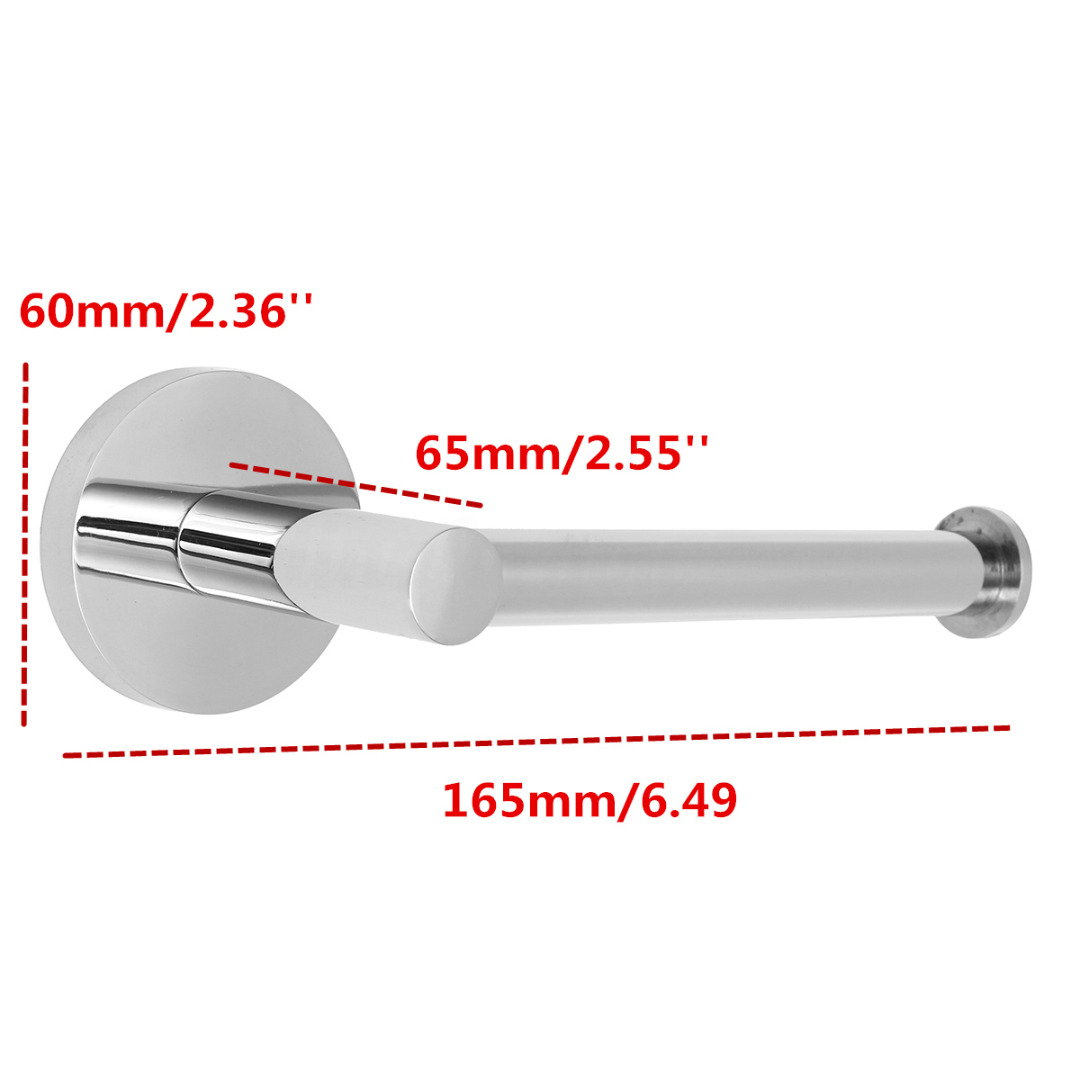 Stainless Steel Wall Mount Toilet Paper Roll Holder Bathroom WC Toilet Kitchen Paper Holder for Home Bathroom Accessories
