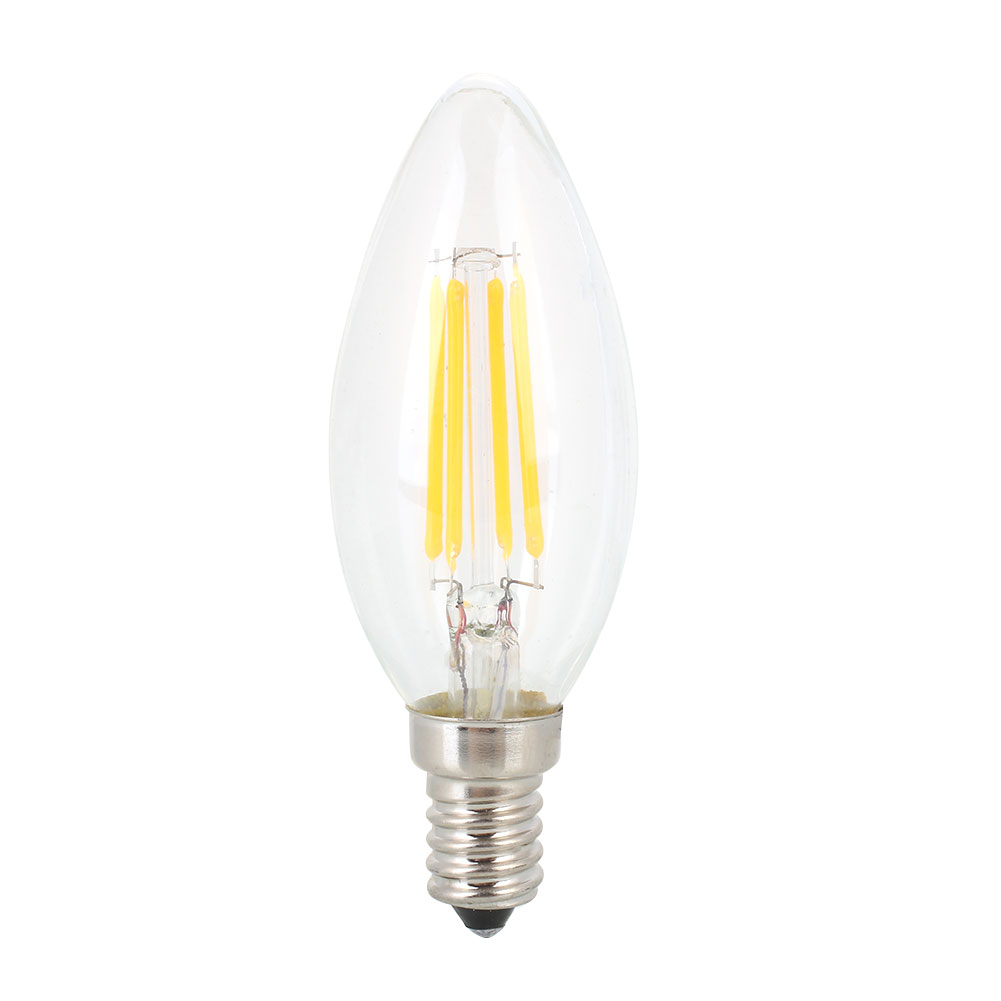 Led лампа е14 свеча. 4w 2700k 250lm. Retrofit 5.