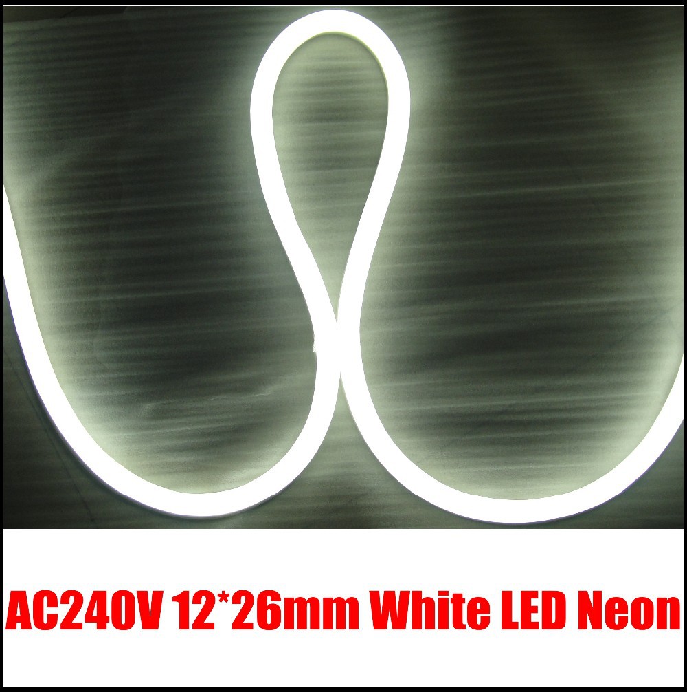 AC240V standard white led neon