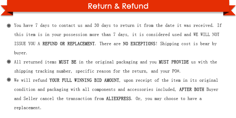 return & refund