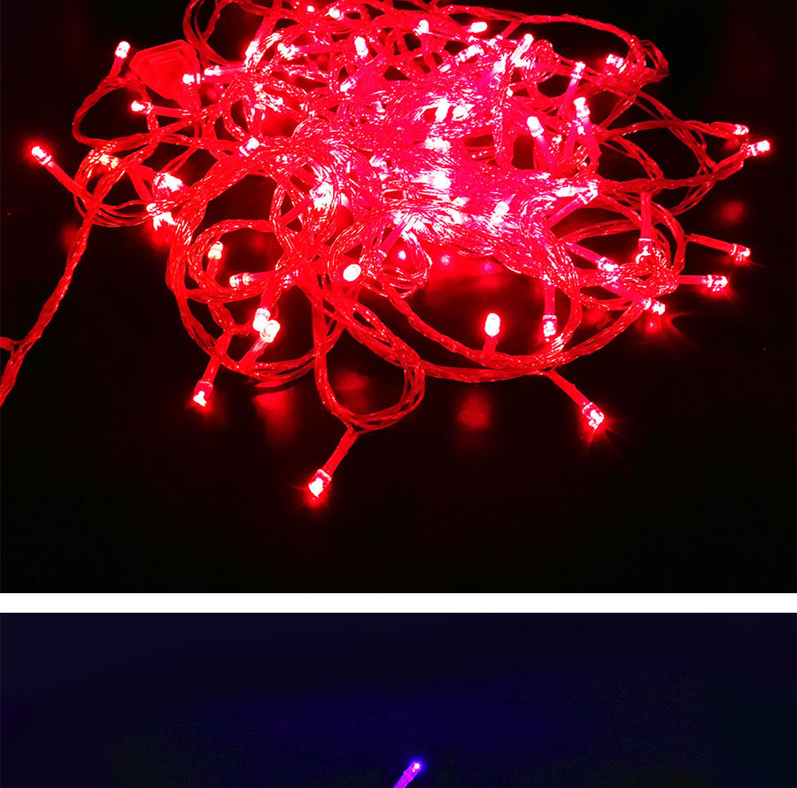 50M 100M Indoor Outdoor LED Strip String Light for Christmas Tree Holiday Garden Home Square Decoration AC 110V 220V Waterproof (8)