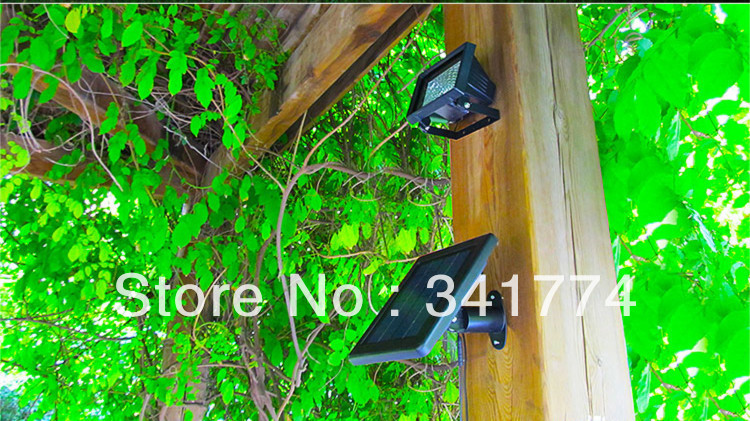 Led Solar Powered Panel Flood Lights Sunlight Spotlight Lawn Wall Led Solar Powered Panel Flood Lights