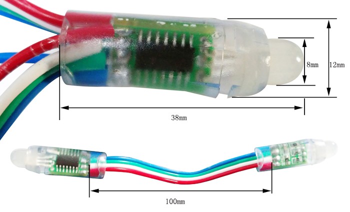 WS2801 LED Pixel (2)