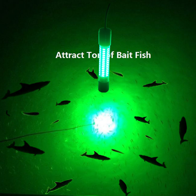 12v Led Green Underwater Fishing Light Lamp 8w Boat 12v Led Green Underwater Fishing Light Lamp 8w Boat Night Lure Lights For