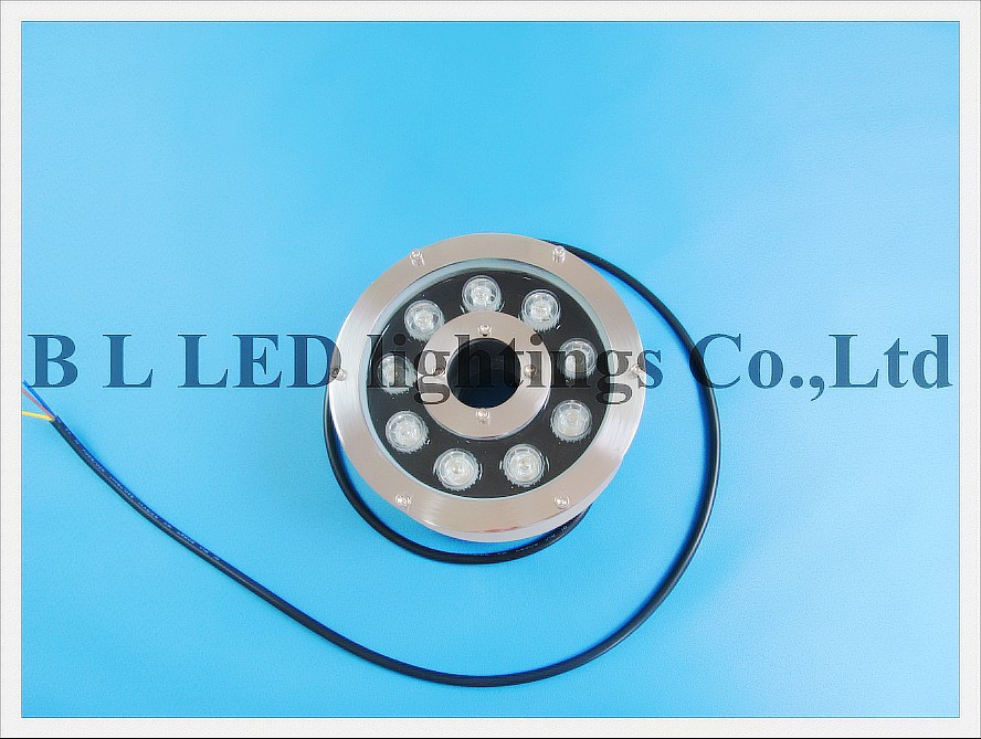 led underwater light lamp pool light  fountain light 9w----LED module LED tube LED flood light panel light ceiling light strip bulb