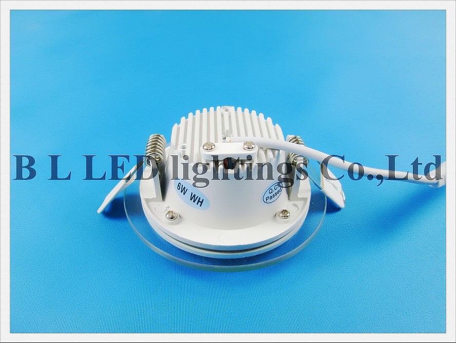 led panel light with glass round 6w (3)------ led tube module ceiling panel flood bulb light lamp ------