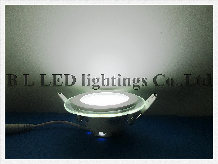 led panel light with glass round 6w (4)------ led tube module ceiling panel flood bulb light lamp ------