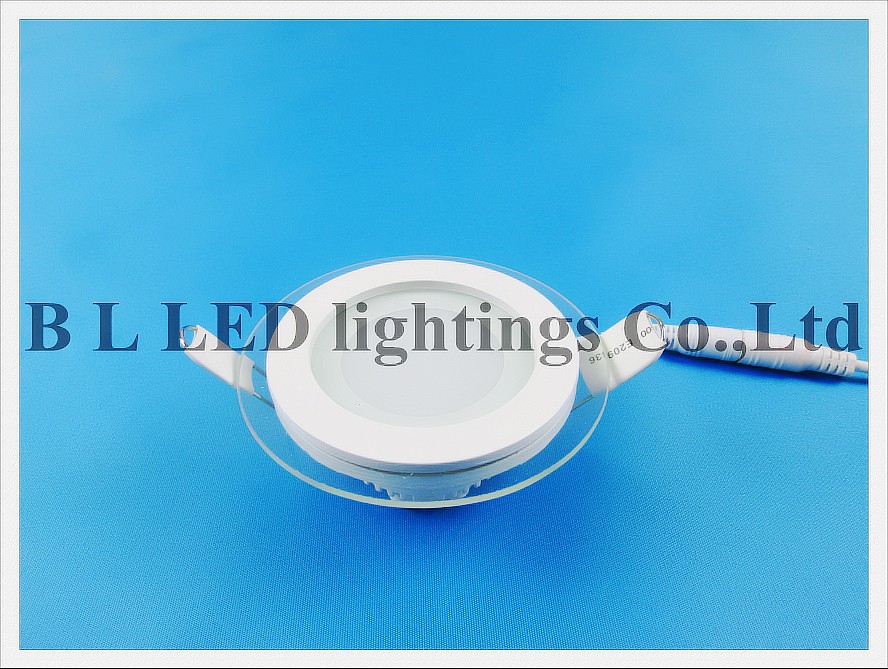 led panel light with glass round 6w (1)------ led tube module ceiling panel flood bulb light lamp ------