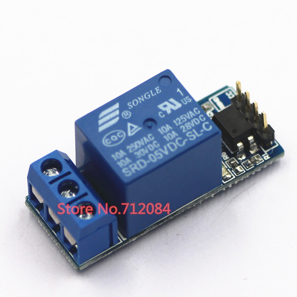 3-Channel Relay Module With Optocoupler Isolation Compatible 3.3V 5V Signal CA