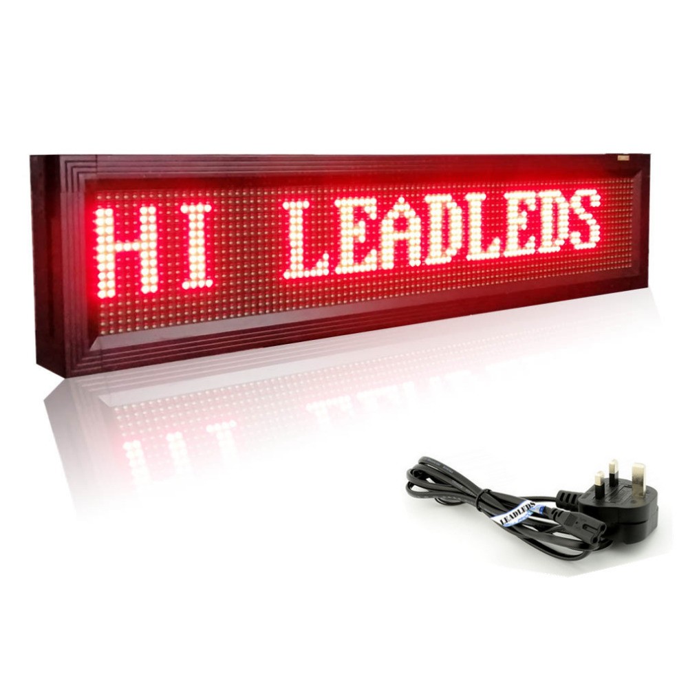 P10mm-Outdoor-Led-display-with-RGB-color-high-brightness-Scrolling-Waterproof-Message-Board-and-size-104cm