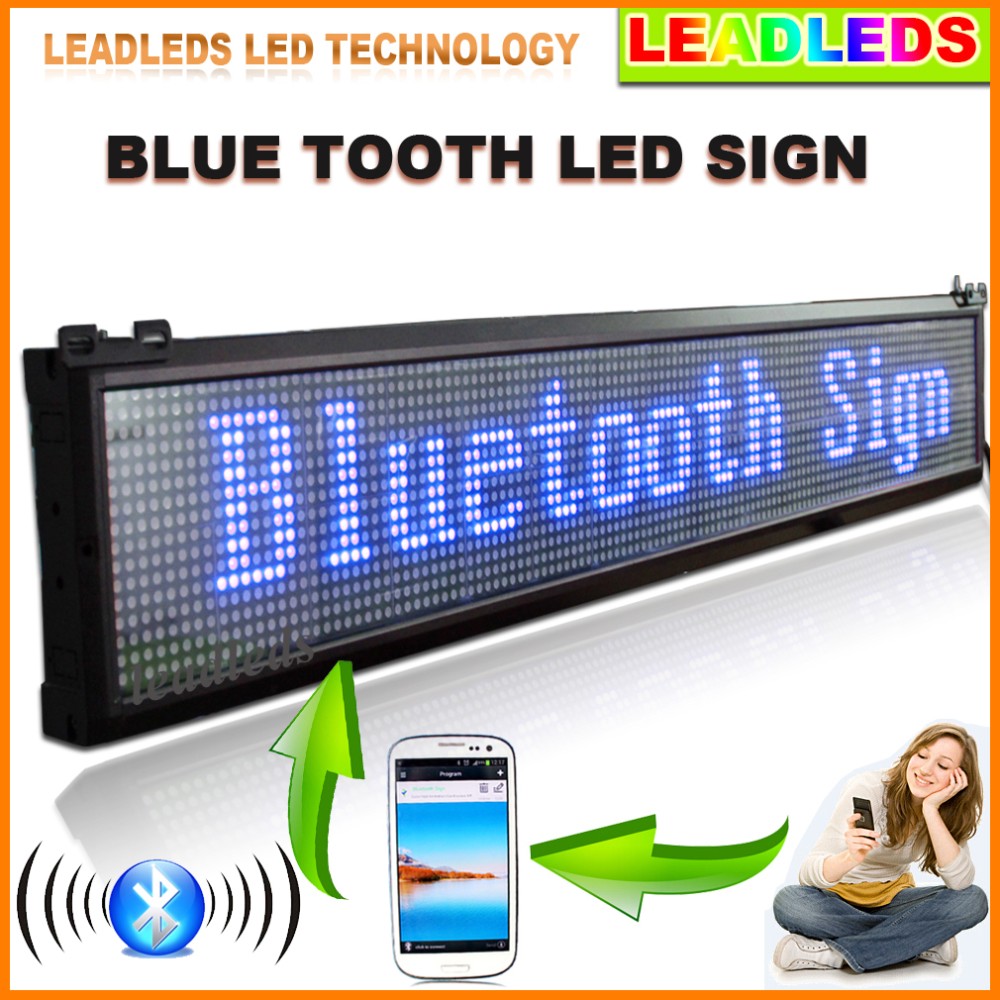 bluetooth led signs