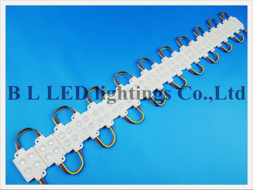 injection led module rgb 4led----LED module LED tube LED flood light panel light ceiling light strip bulb