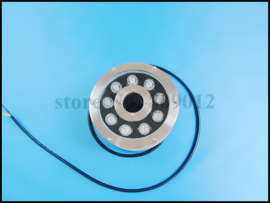 led underwater light lamp pool light  fountain light 9w----LED module LED tube LED flood light panel light ceiling light strip bulb