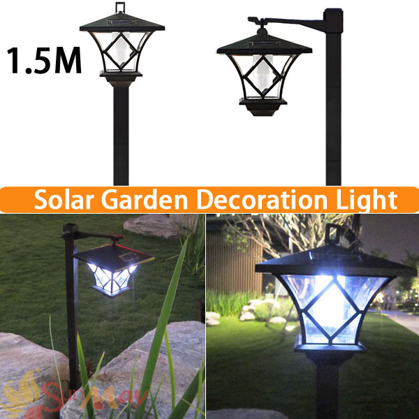 450lm 36 Leds Solar Pir Motion Sensor Lamps Garden Security Height 1 5m Led Solar Lawn Lamp Outdoor Light Landscape Garden Ed