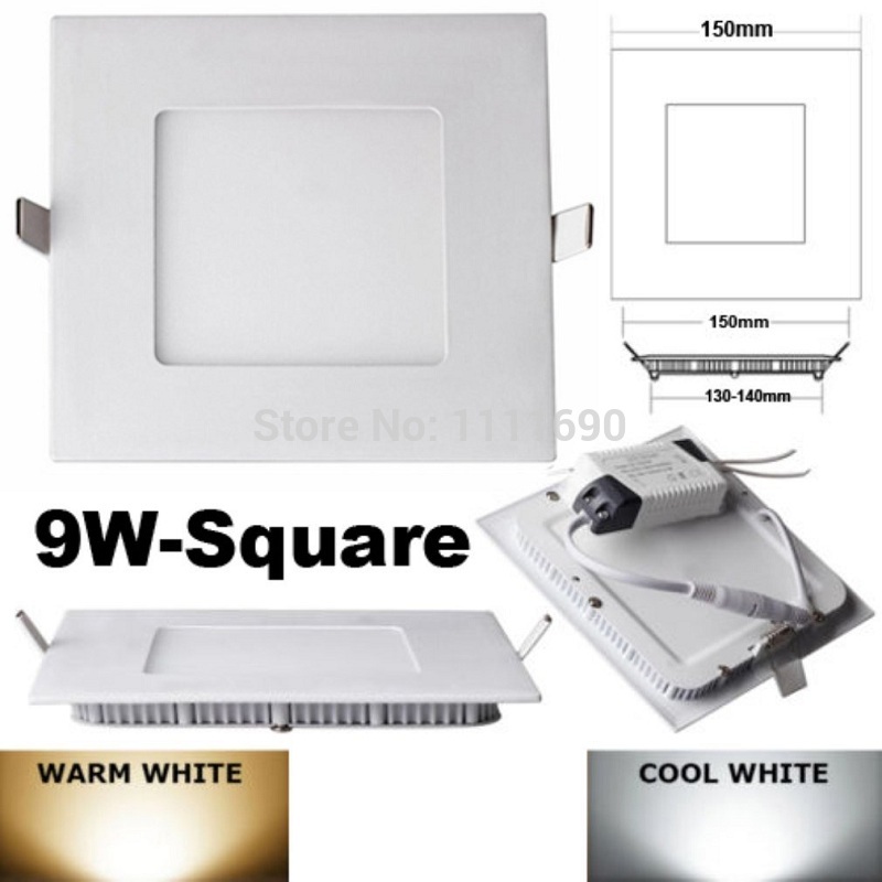 9W LED Panel Lights