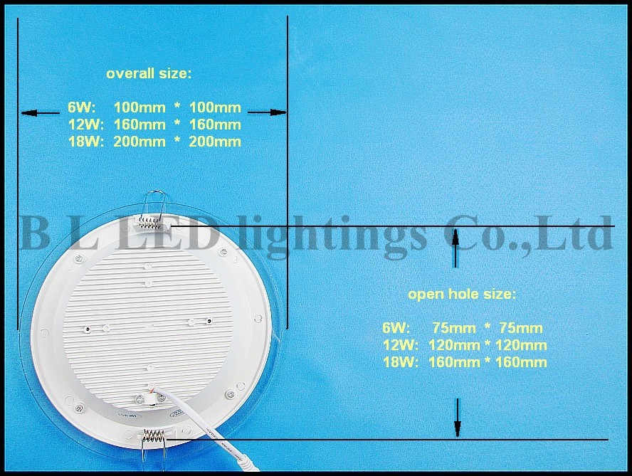 with glass round----LED module LED tube LED flood light panel light ceiling light strip bulb