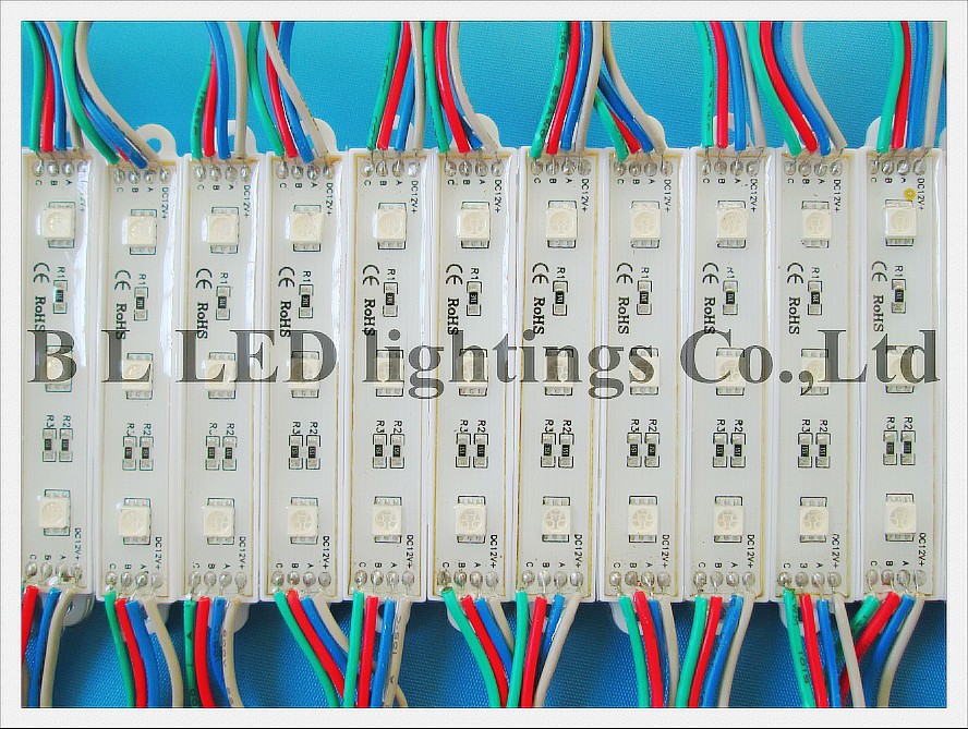 led module rgb 3led waterproof (3)------ led tube module ceiling panel flood bulb light lamp ------