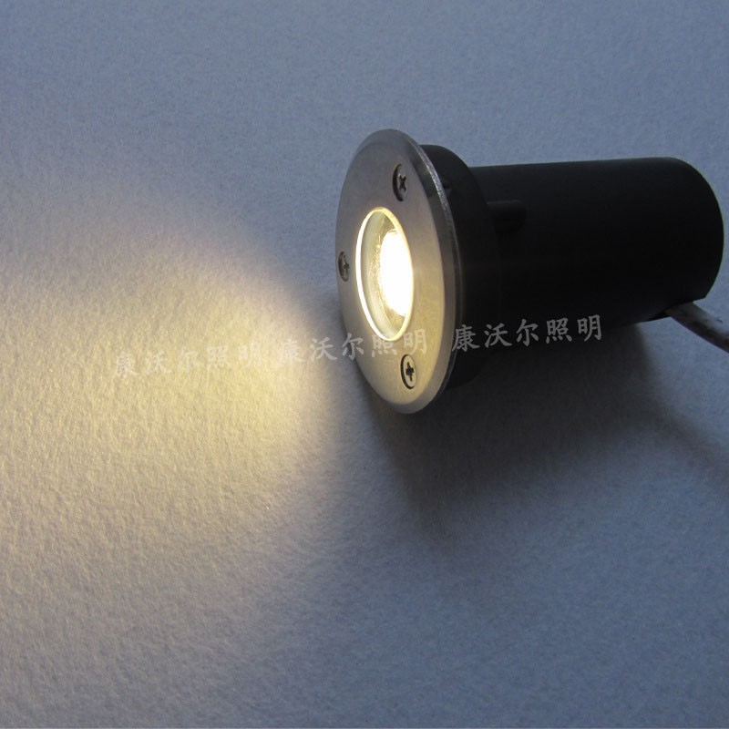 1W 65mm led inground light