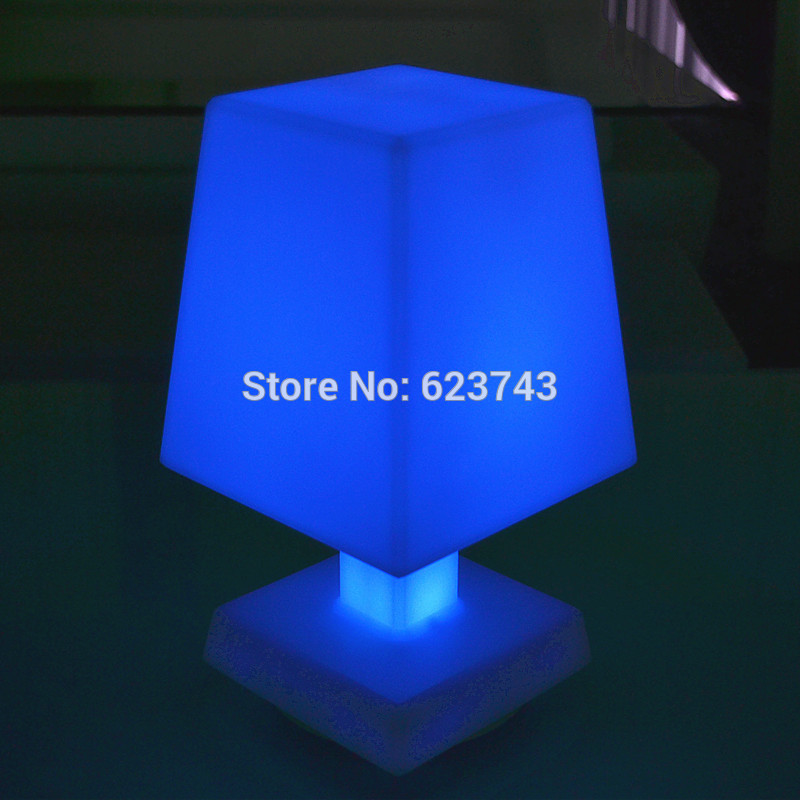 remote control cordless LED mood light table lamp Rechargeable (3)