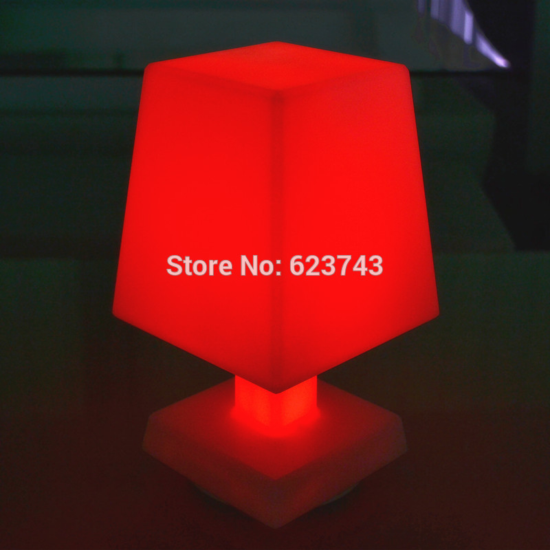 remote control cordless LED mood light table lamp Rechargeable (2)