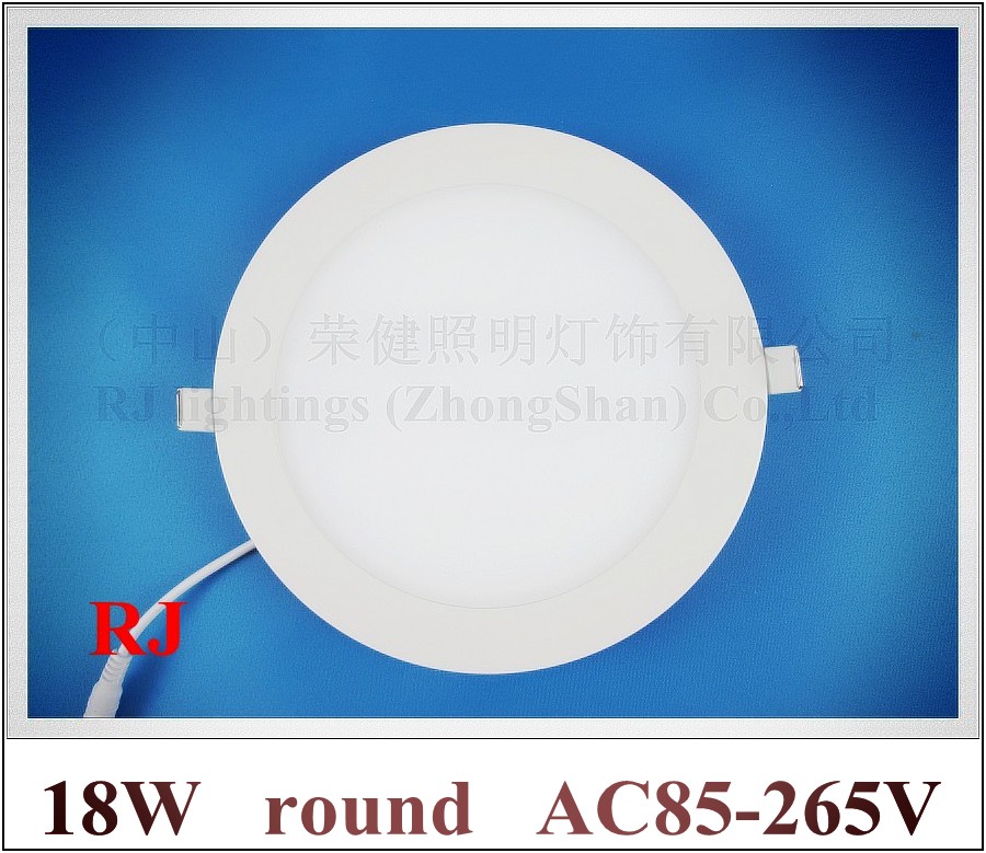 Recessed Embeded Install Round Ceiling Led Panel Light Lamp