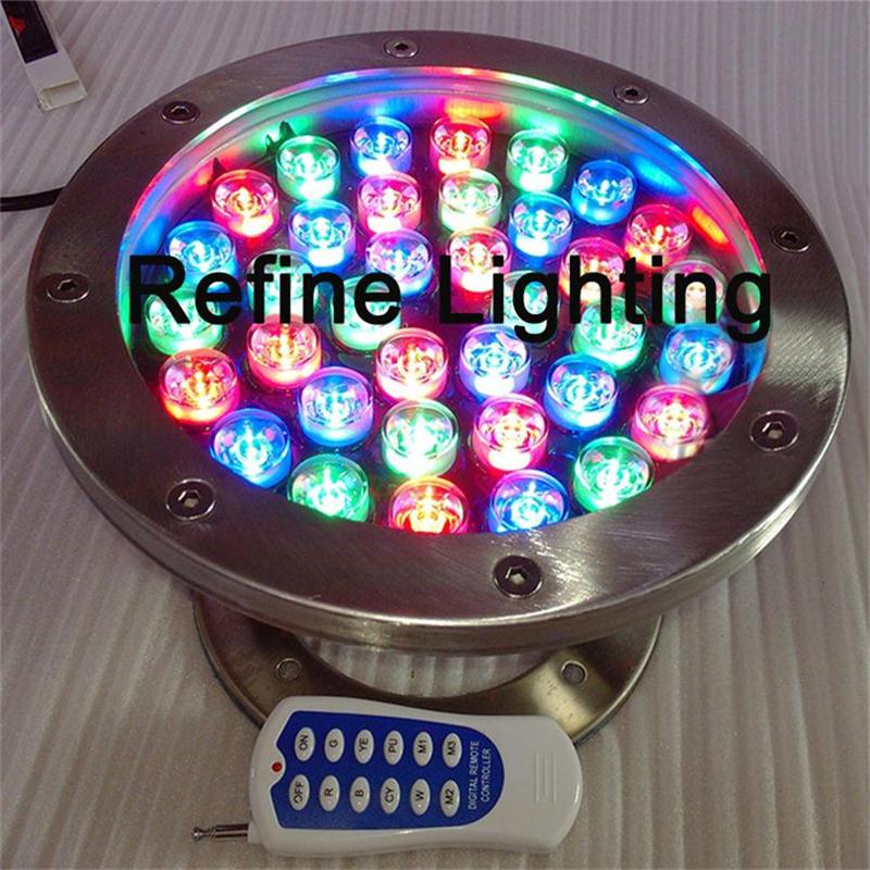 7w Led Underwater Light Waterproof Underter For Swimming Underwater Led Rgb 36w Ip68 Swimming Pool Light For Piscine Iluminacao Outdoor Fountain Lights Project Decor