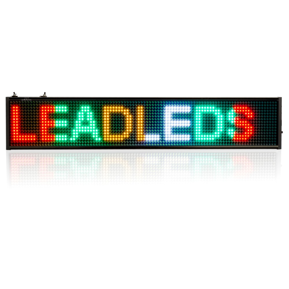 P5 SMD Led Sign Programmable Scrolling Message LED Display Board Display to 4  color ,16 pixels each color (1)