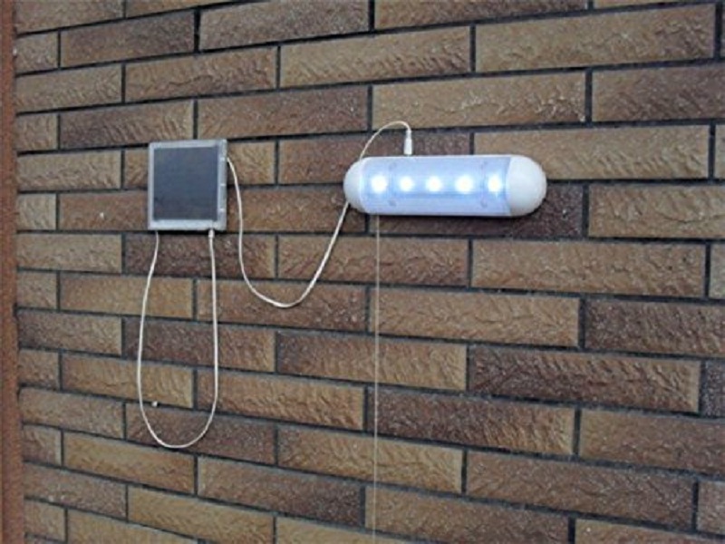 Solar Powered Pull light Wall Lamp 5