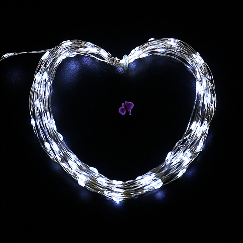 New Colorful 120 Led Fairy Starry Copper Wire Lights Outdoor Solar New Colorful 120 Led Fairy Starry Copper Wire Lights Outdoor Solar Powered White String For