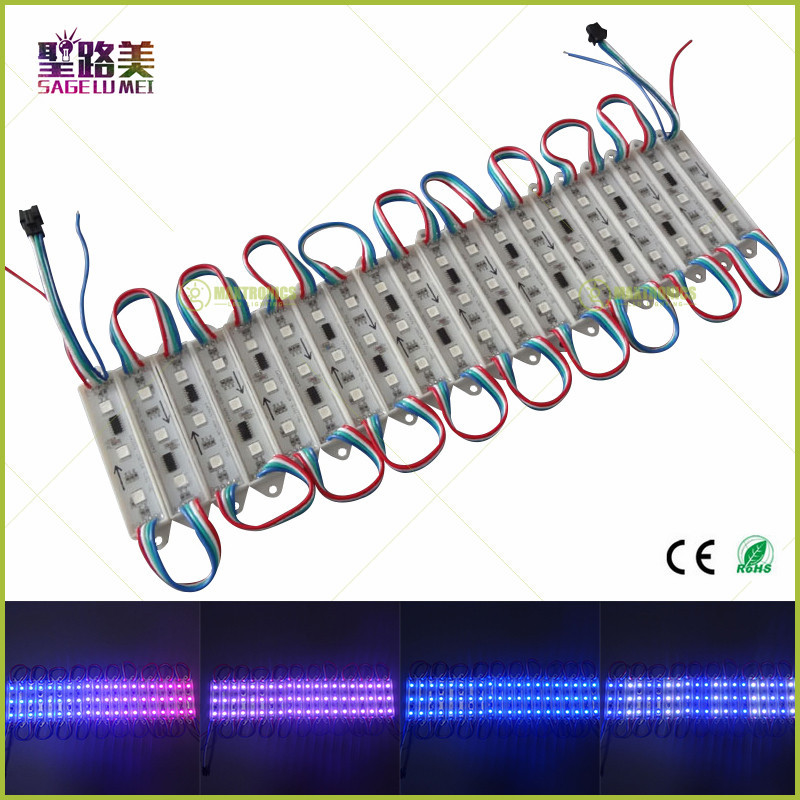 Wholesale-20Pcs-WS2801-IC-5050-3-SMD-5050-3-2LEDS-RGB-Pixels-Digitally-controllable-LED-Pixel