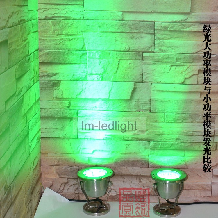 5W led underwater light green