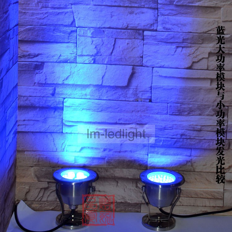 5W LED underwater light blue