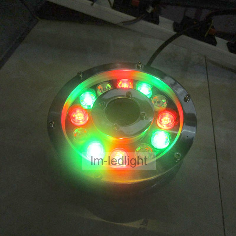 12W RGB led fountain light (44)