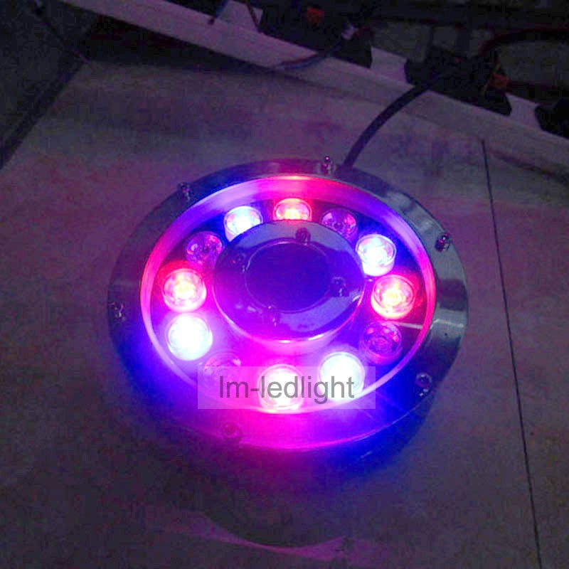 12W RGB led fountain light (45)