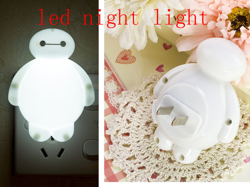 New With Switch LED Nightlight creative baby feeding night light bedside night light white cartoon children unplugged white (7)