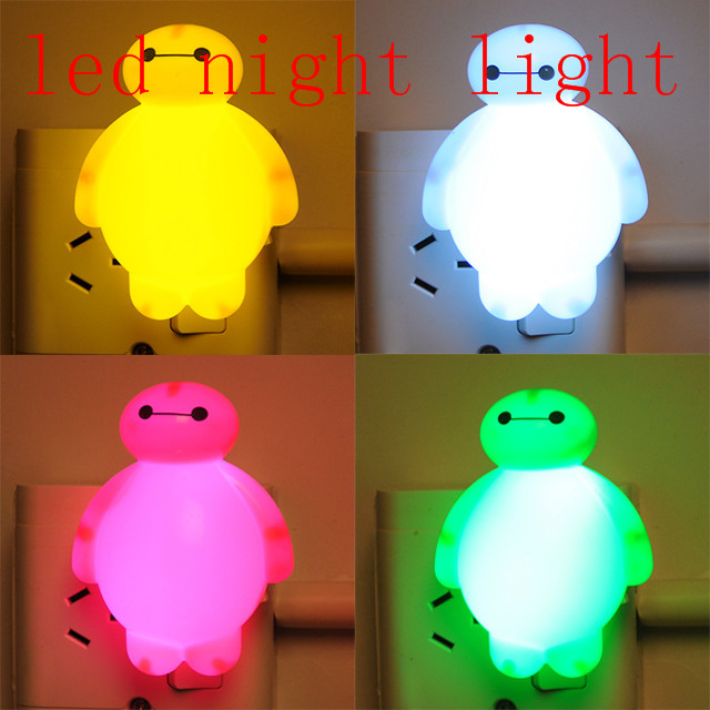 Newest Creative white LED energy-saving switch bedside night light plugged baby feeding induced sleep lamp gift (1)