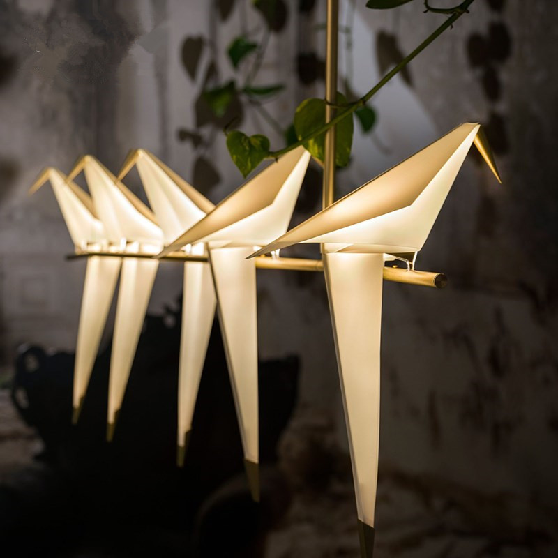 Modern Nordic White Origami Led Pendant Light Bedroom Creative Modern Nordic White Origami Led Pendant Light Bedroom Creative Lamp Re Luminaire Fixtures Home
