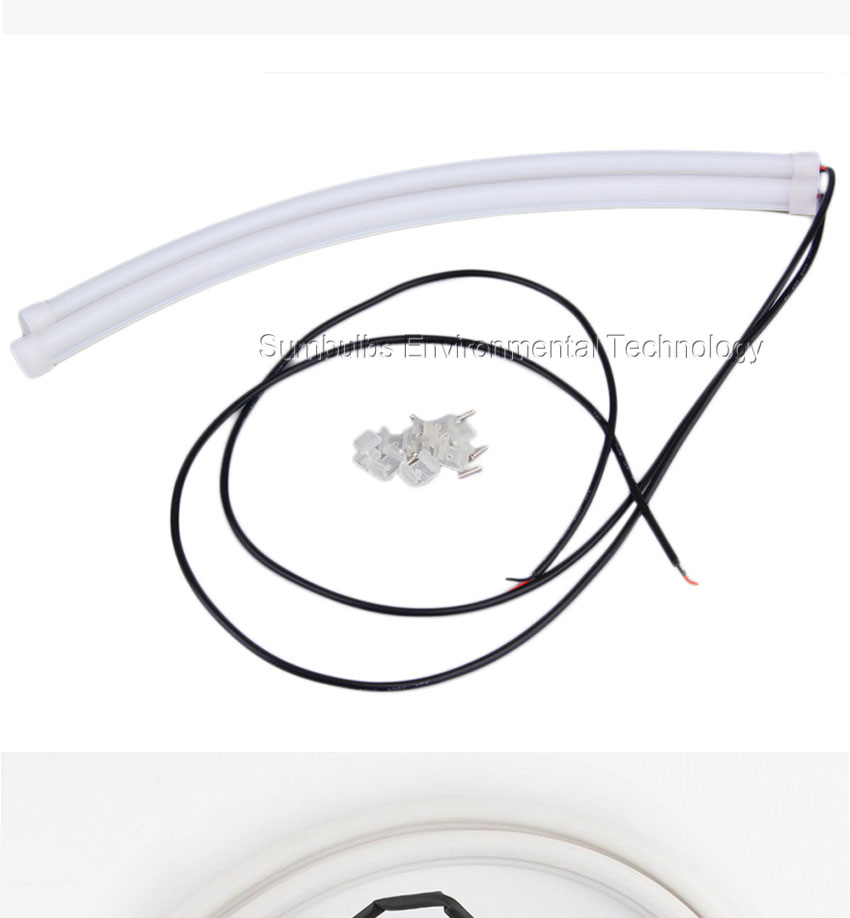 2PCS 30cm 45cm 60cm 80cm High Power Flexible DRL LED Daytime Running Light Strip Soft Tube Car Headlight Signal Lights2016-11-06 at 9.41.23 AM 2