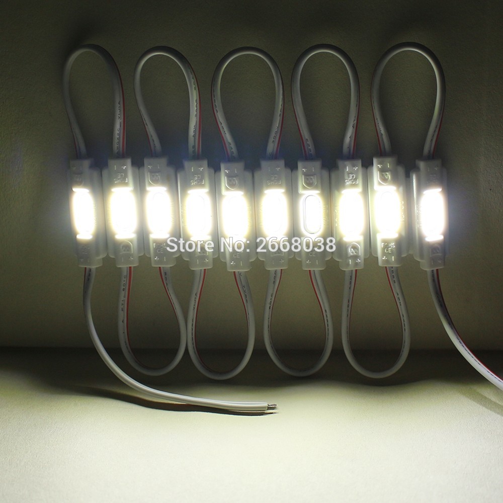 COB Chip Injection LED Module lamp Waterproof IP67 DC12V indoor outdoor advertising module Logo letter lightbox sourc