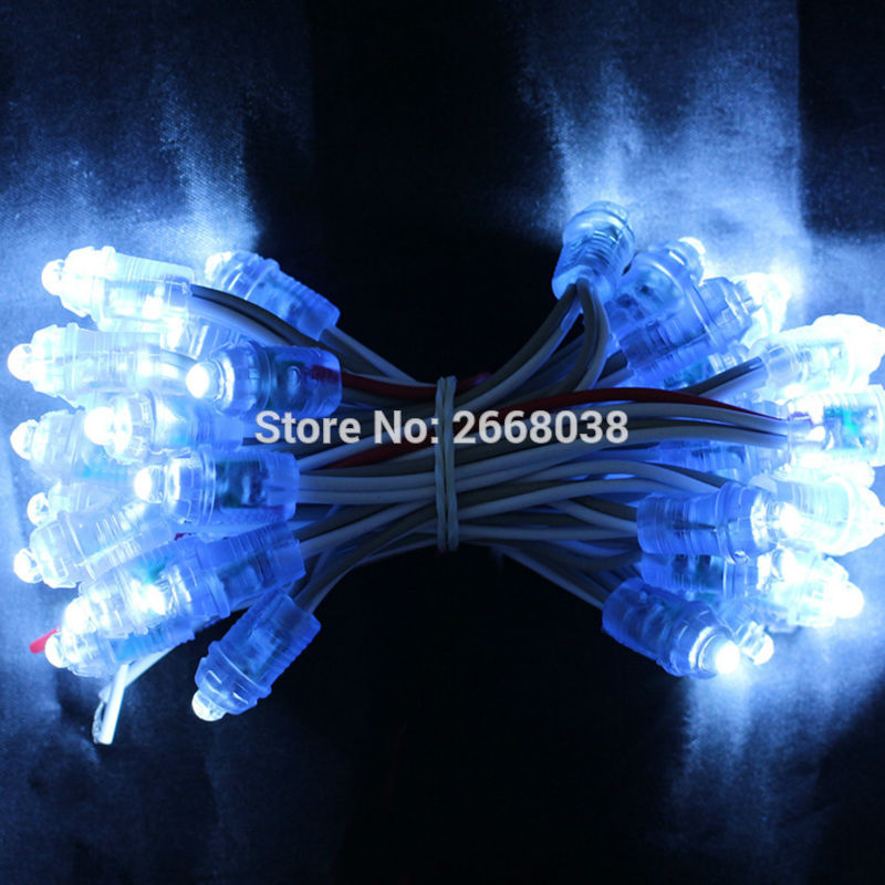 9mm LED Pixel Module string Light DC5V Full Color Pixel Module IP65 Waterproof Point Light