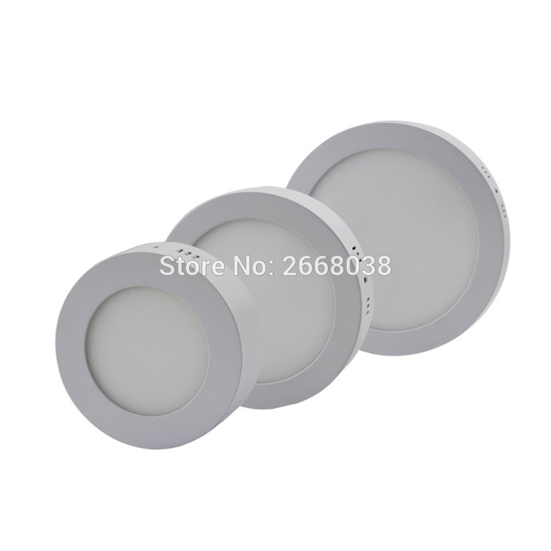 LED-Panel-Light-6W-12W-18W-24W-AC85-265V-Round-Shape-LED-Surface-mounted-Ceiling-Downlight