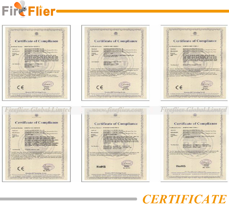FIREFLIER Certificate