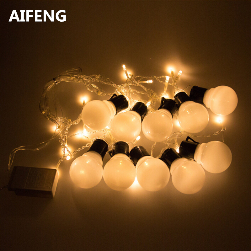 Aifeng 5cm Party Ball String Fairy Lights For Bedroom Balls