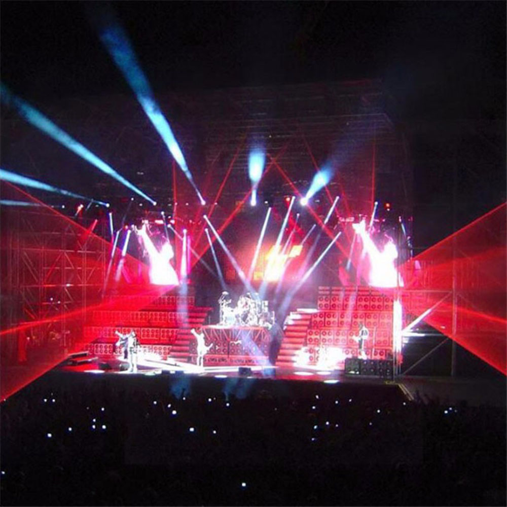 14W DMX512 Laser Effekt Stage Show Party Disco Lighting RC Laser Projektor Licht
