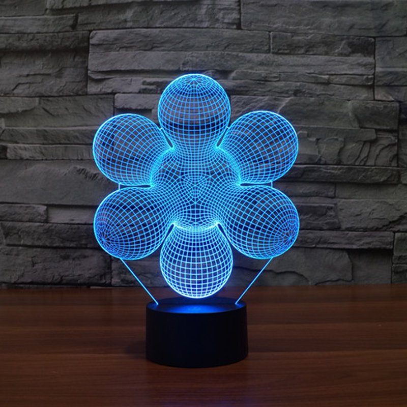 flower design 3d led lamp (6)