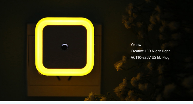 Creative LED Night Light AC110-220V US EU Plug (2)