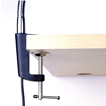 clamp on table light