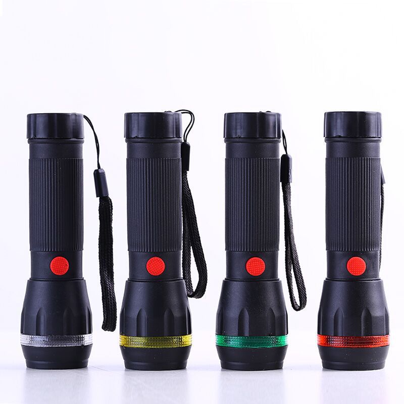 3w Rechargeable Plastic Adjustable Strong Led Flashlight Outdoor High Power Led Torch Light Lamp (2)