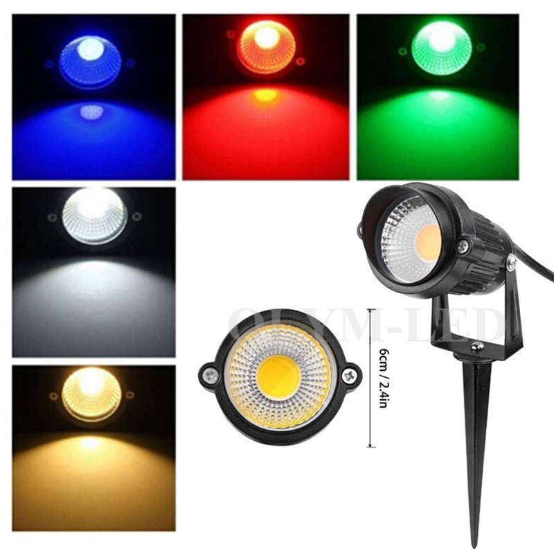 Factory-Sales-Outdoor-Garden-Light-9W-12W-LED-Lawn-Lamp-with-Cap-LED-Spike-Light-IP65