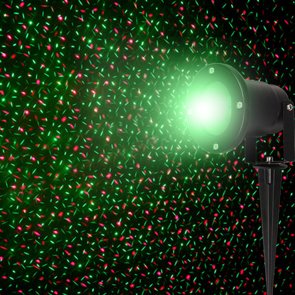 Outdoor Christmas Laser Projector Sky Stage Spotlight Showers
